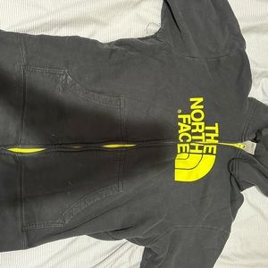 North face black hoodie